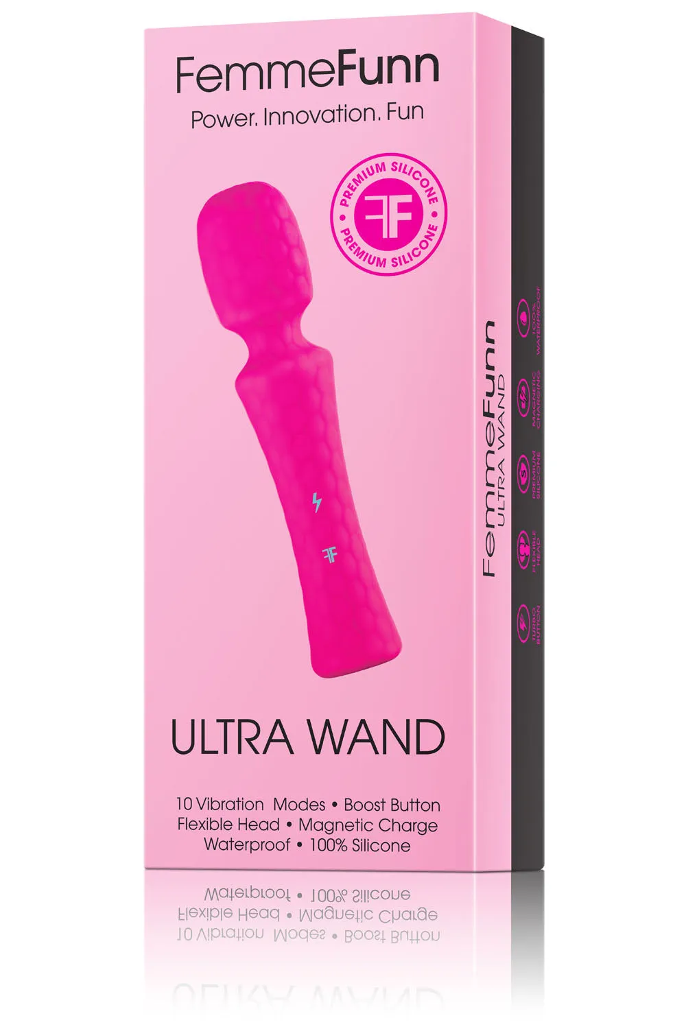 10-Mode Body Wand: Vibrating Fun with Boost and Bendable Head