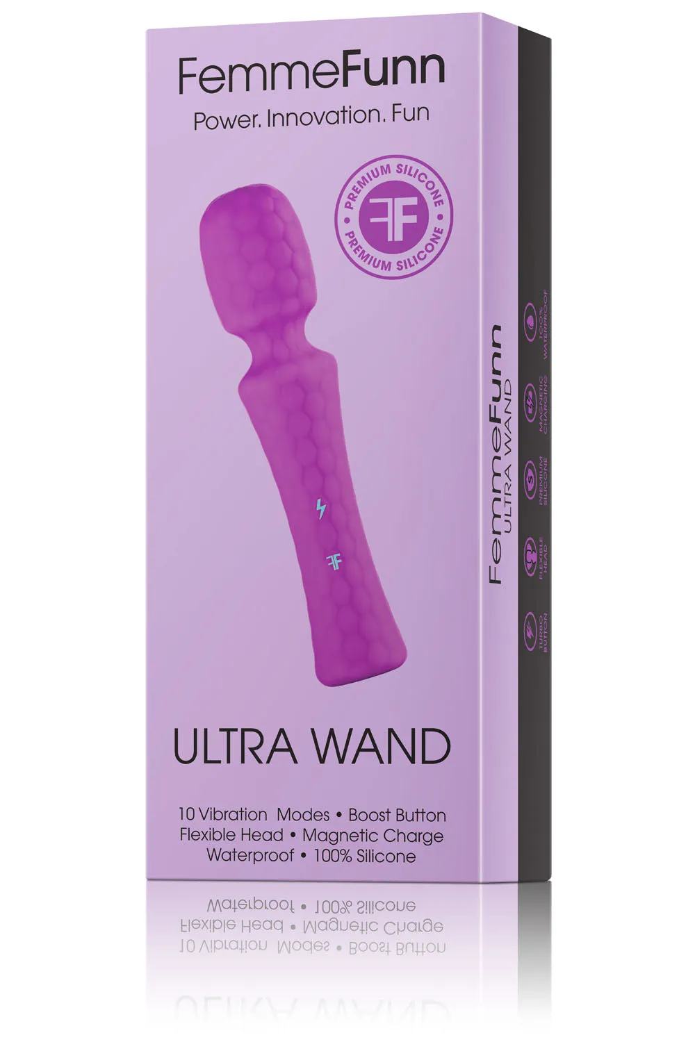 10-Mode Body Wand: Vibrating Fun with Boost and Bendable Head