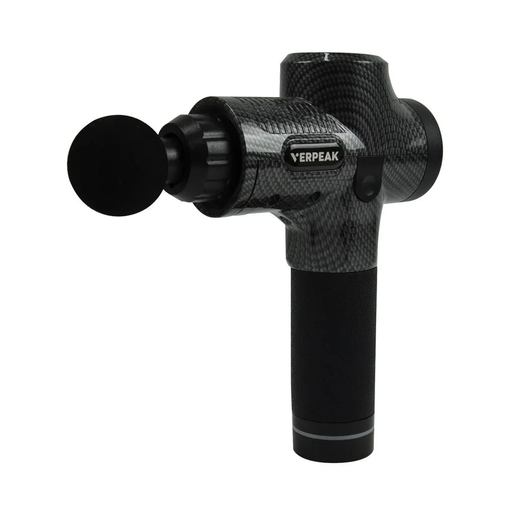 8 Hour 6-Head LCD Massage Gun, 30-Speed - Verpeak