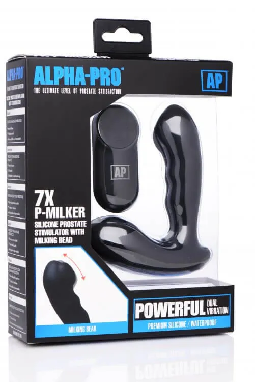 Alpha Pro 7X P-Milker Silicone Prostate Stimulator