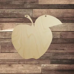Apple Wood Craft Cutout