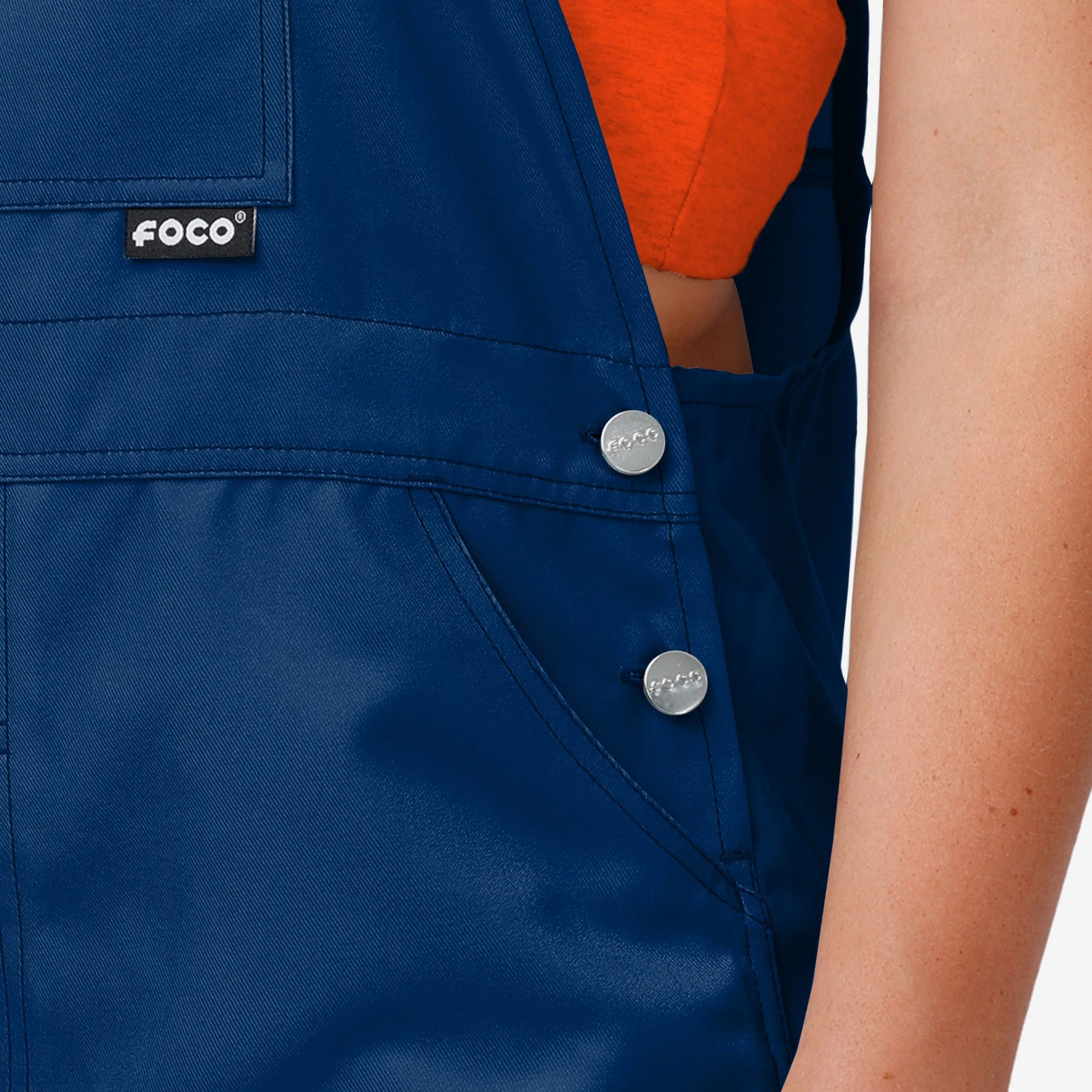 Auburn Tigers Womens Big Logo Bib Overalls