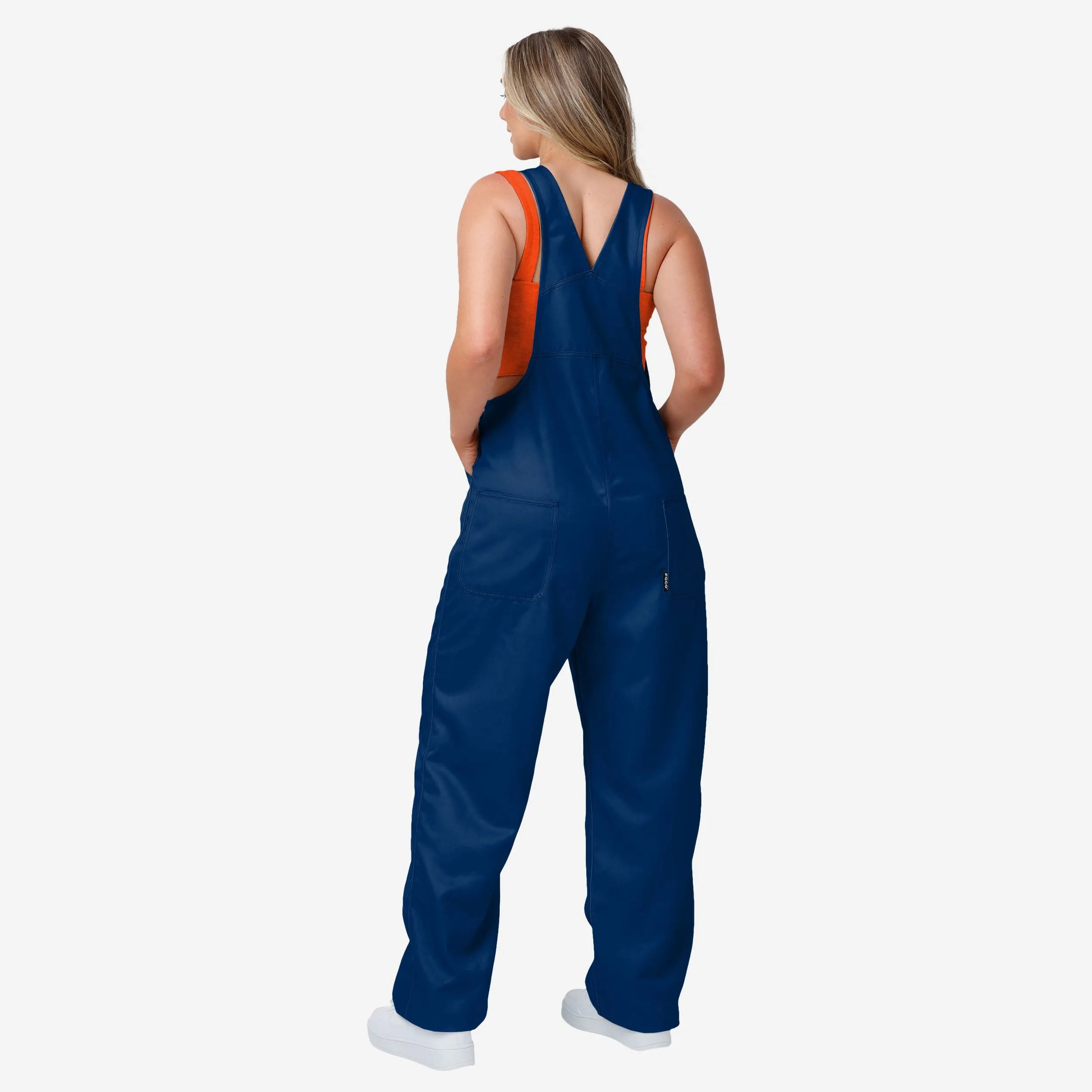 Auburn Tigers Womens Big Logo Bib Overalls