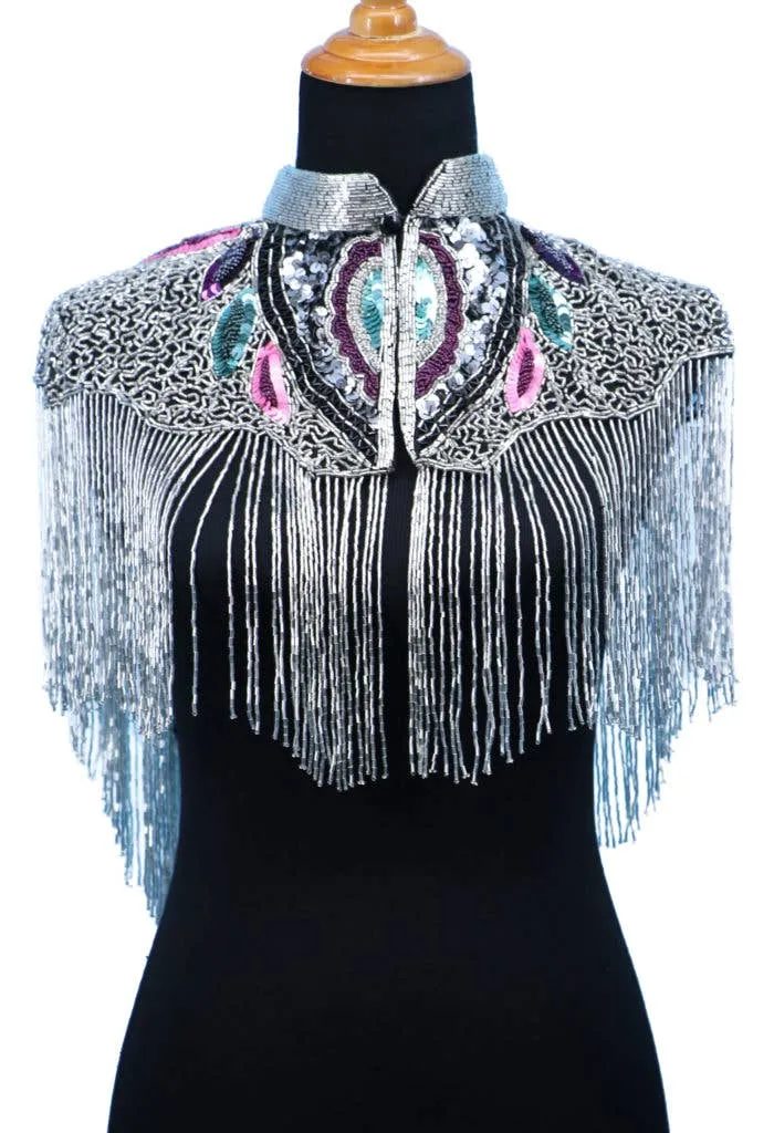 Beaded Cape - Multi