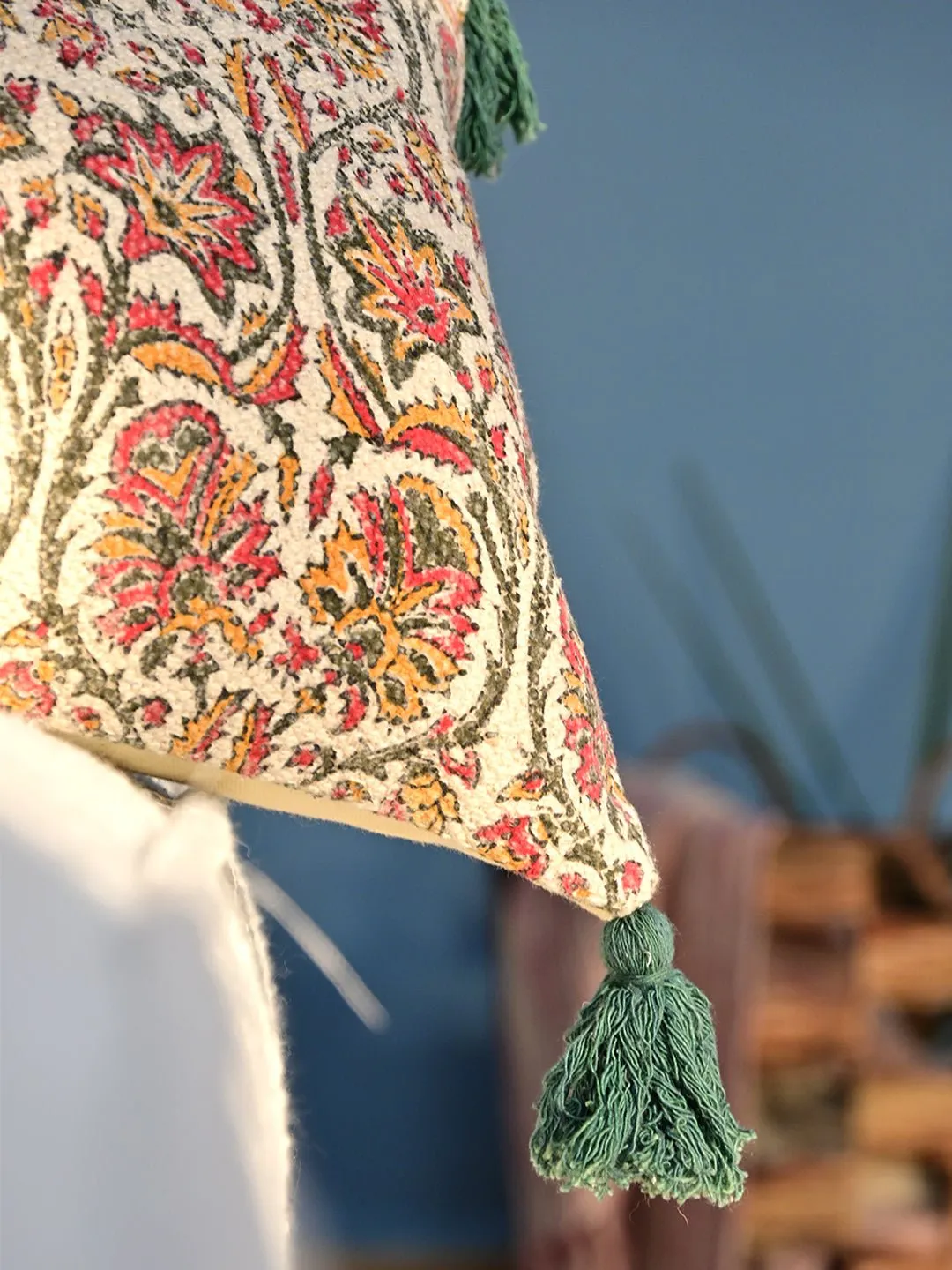 BLOSSOM-LUMBAR CUSHION COVER