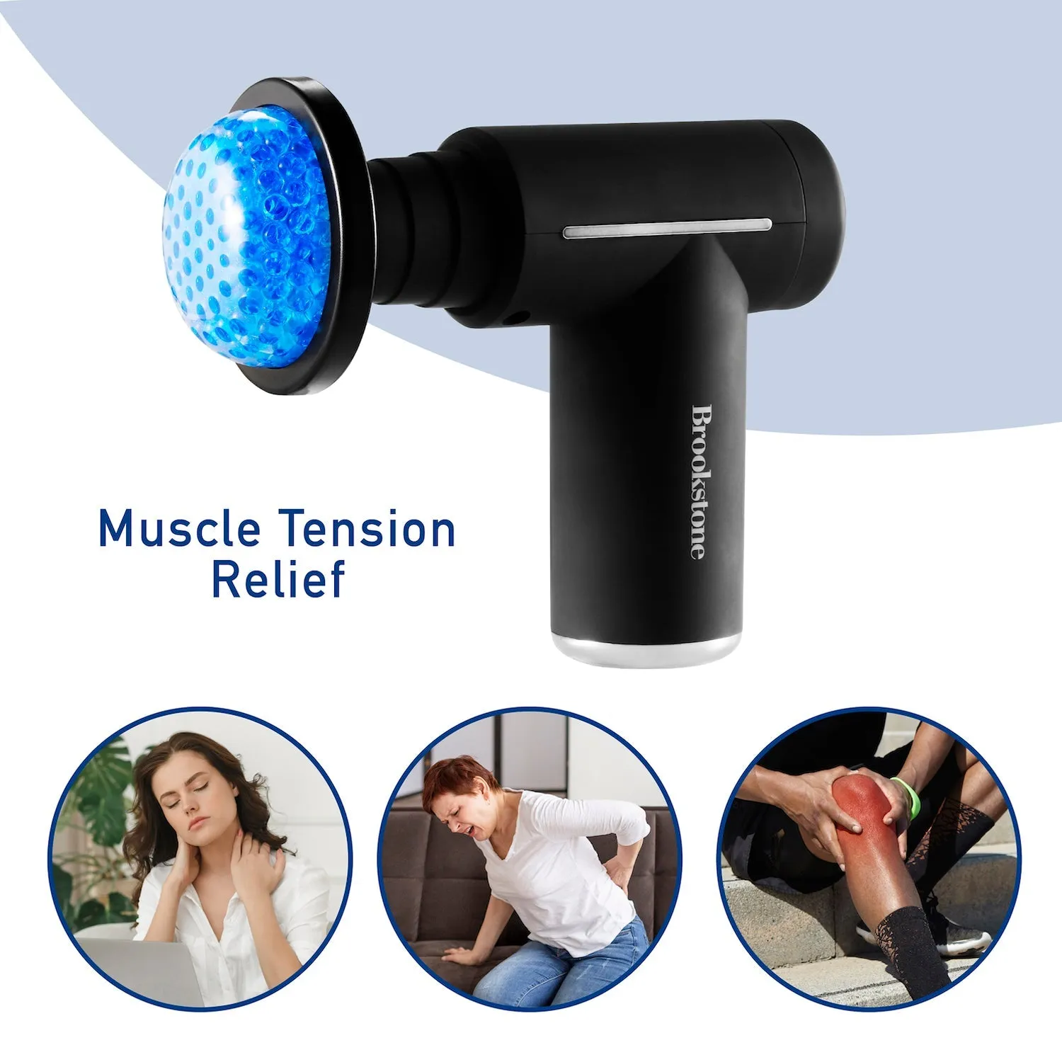 Brookstone Cordless Hot & Cold Percussion Massager