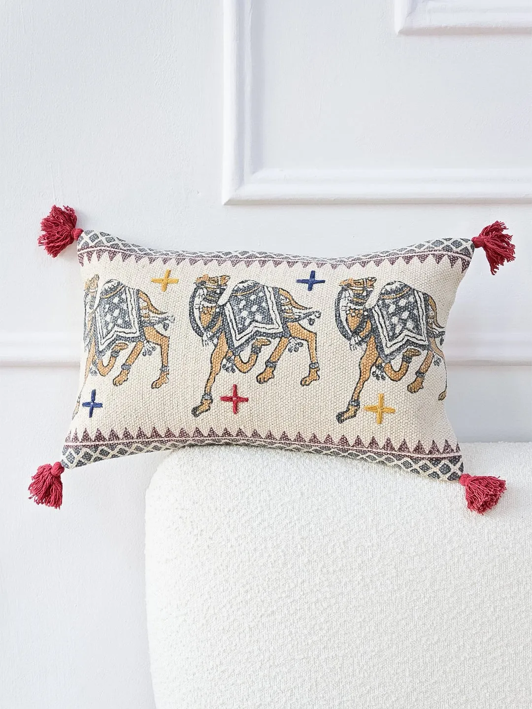 CAMEL - LUMBAR CUSHION COVER