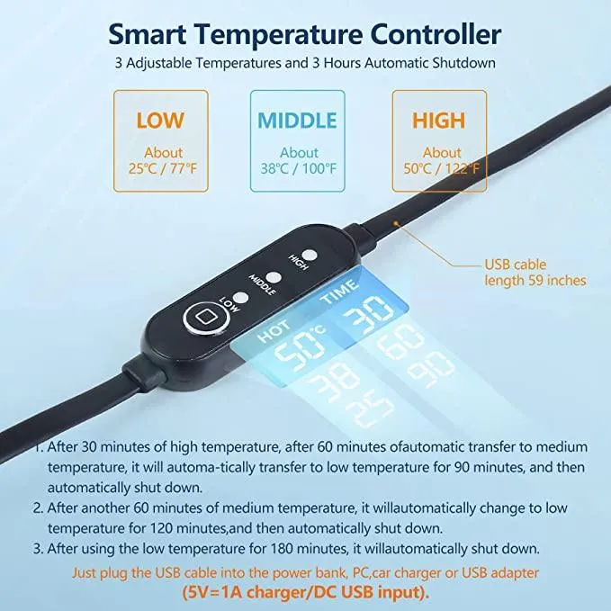 COOLBABY® SSZ-JBAM01 Neck Stretcher with Graphene Heating