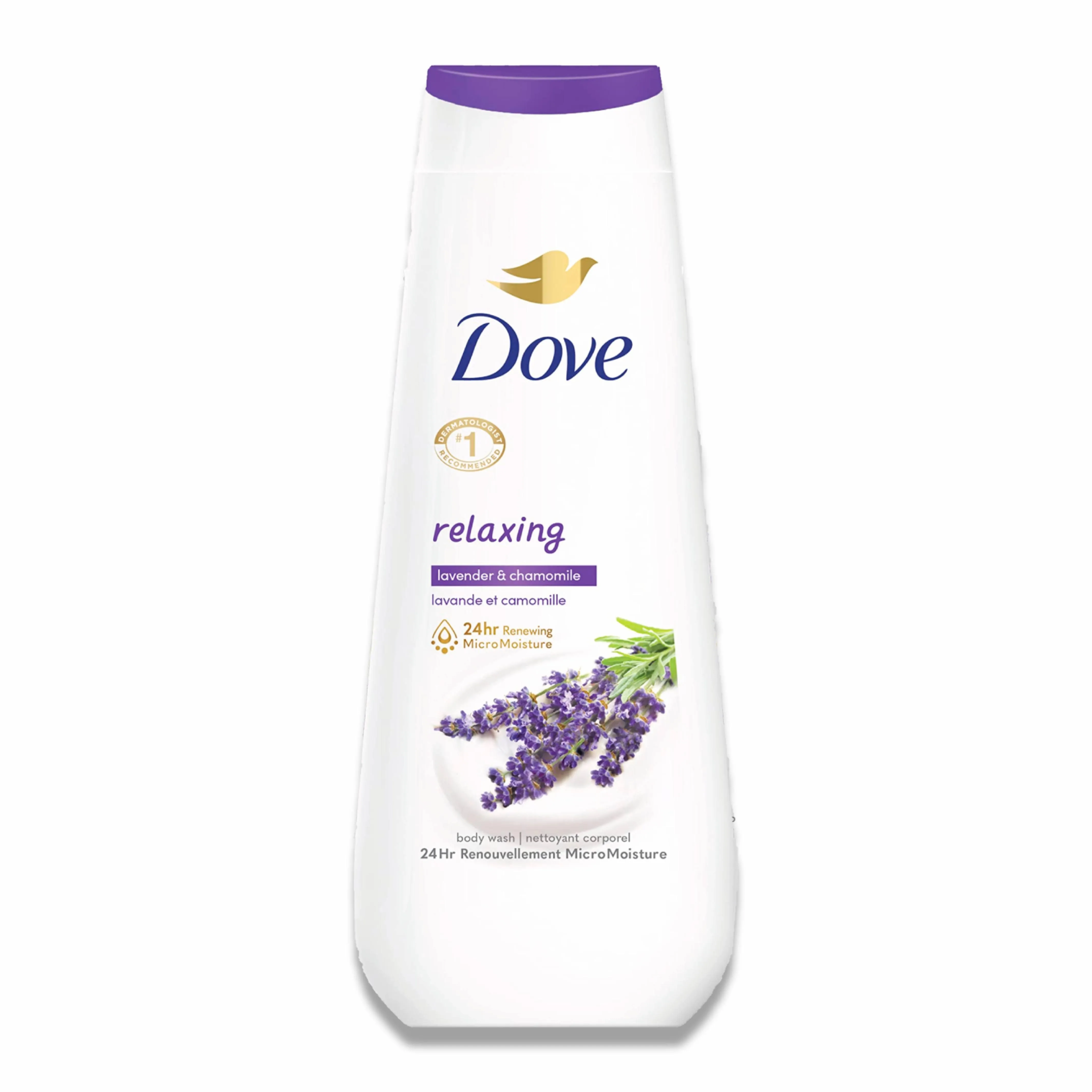 Dove - Body Wash Relaxing Lavender Oil & Chamomile  20 oz - 4 Pack