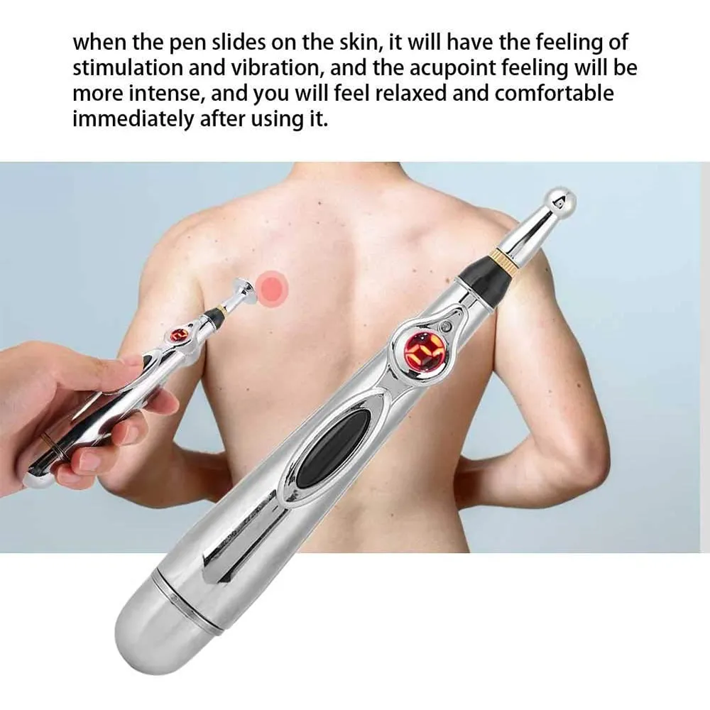 Electronic Acupuncture Acupressure Massage Pen- Battery Operated