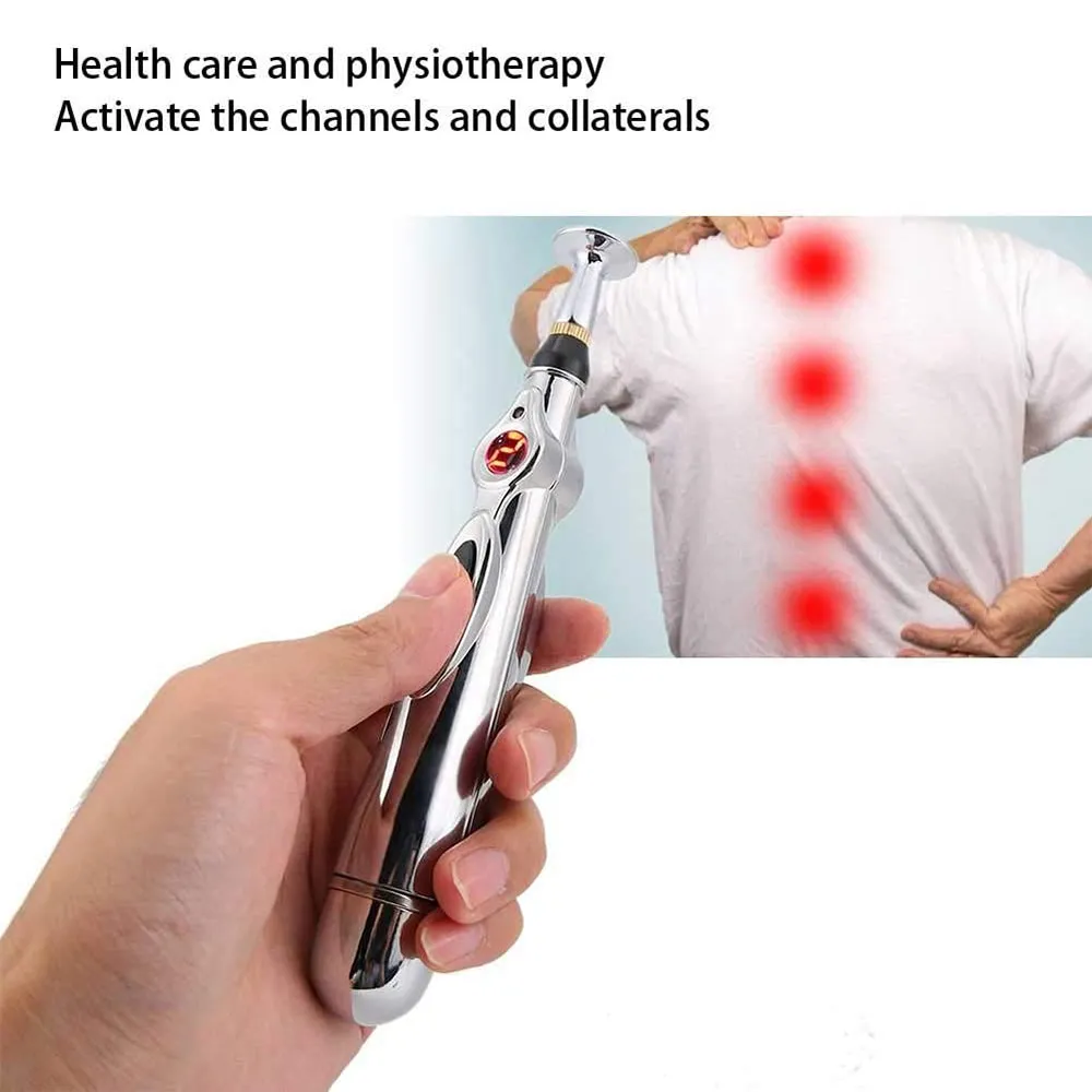 Electronic Acupuncture Acupressure Massage Pen- Battery Operated