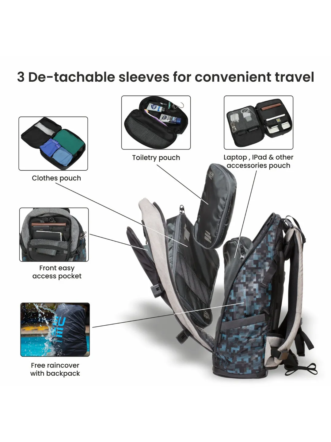 EUME Move 40L Massager Backpack