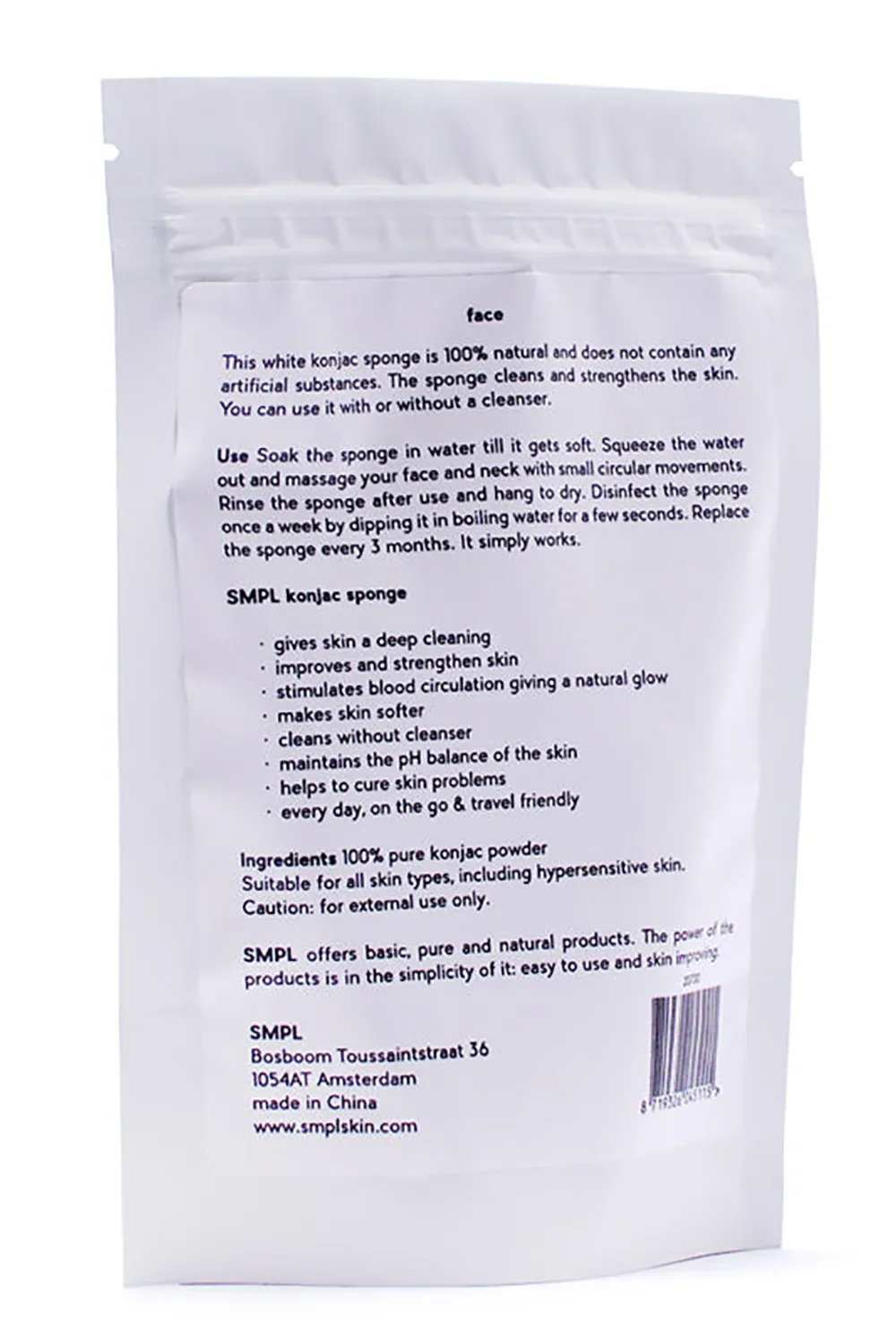exfoliating konjac sponge