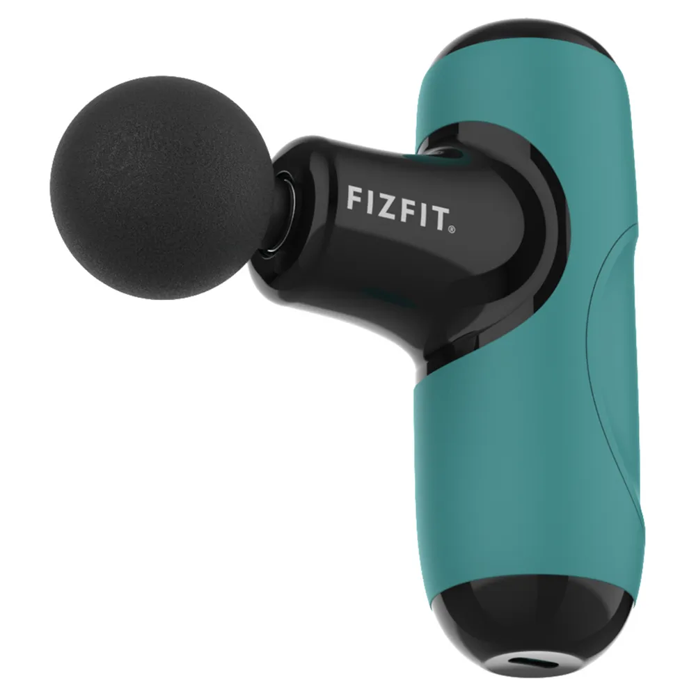 Fizfit Massage Gun Mini - Turquoise Green &  Black | 490254