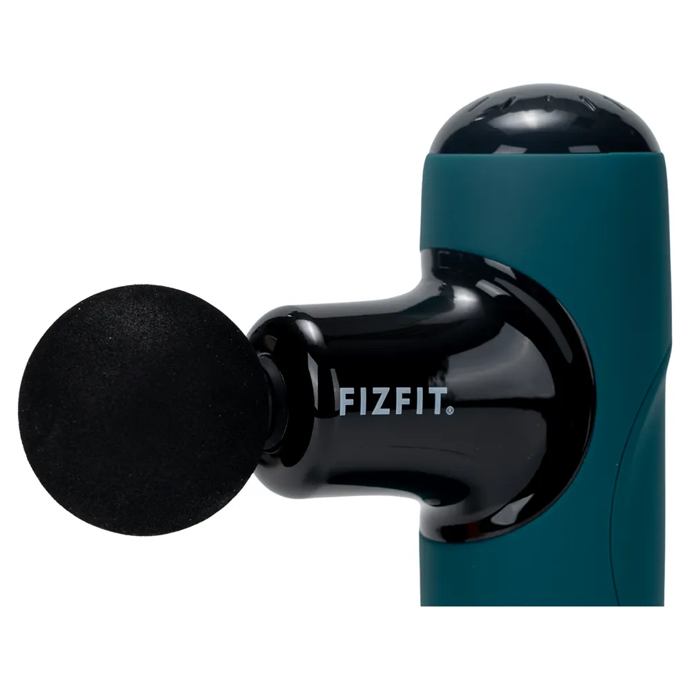 Fizfit Massage Gun Mini - Turquoise Green &  Black | 490254