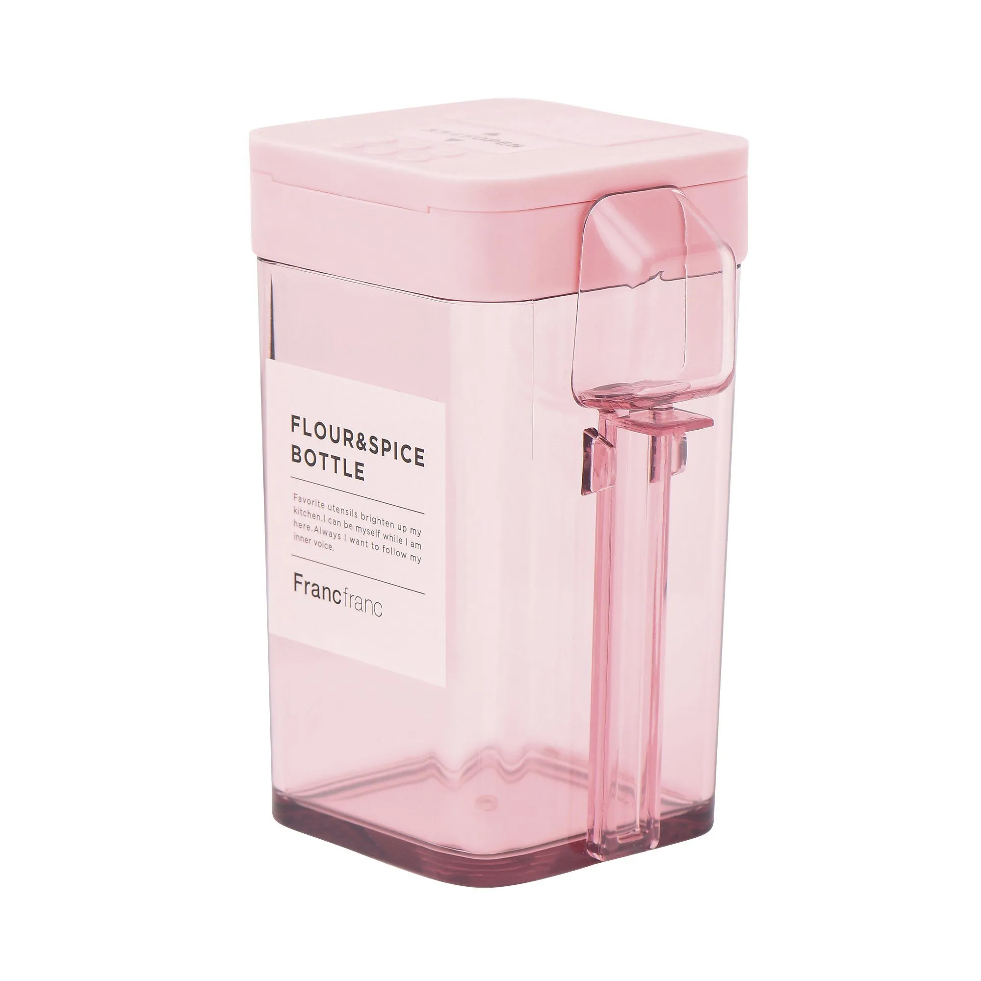 Flour & Spice Bottle Pink 200Ml