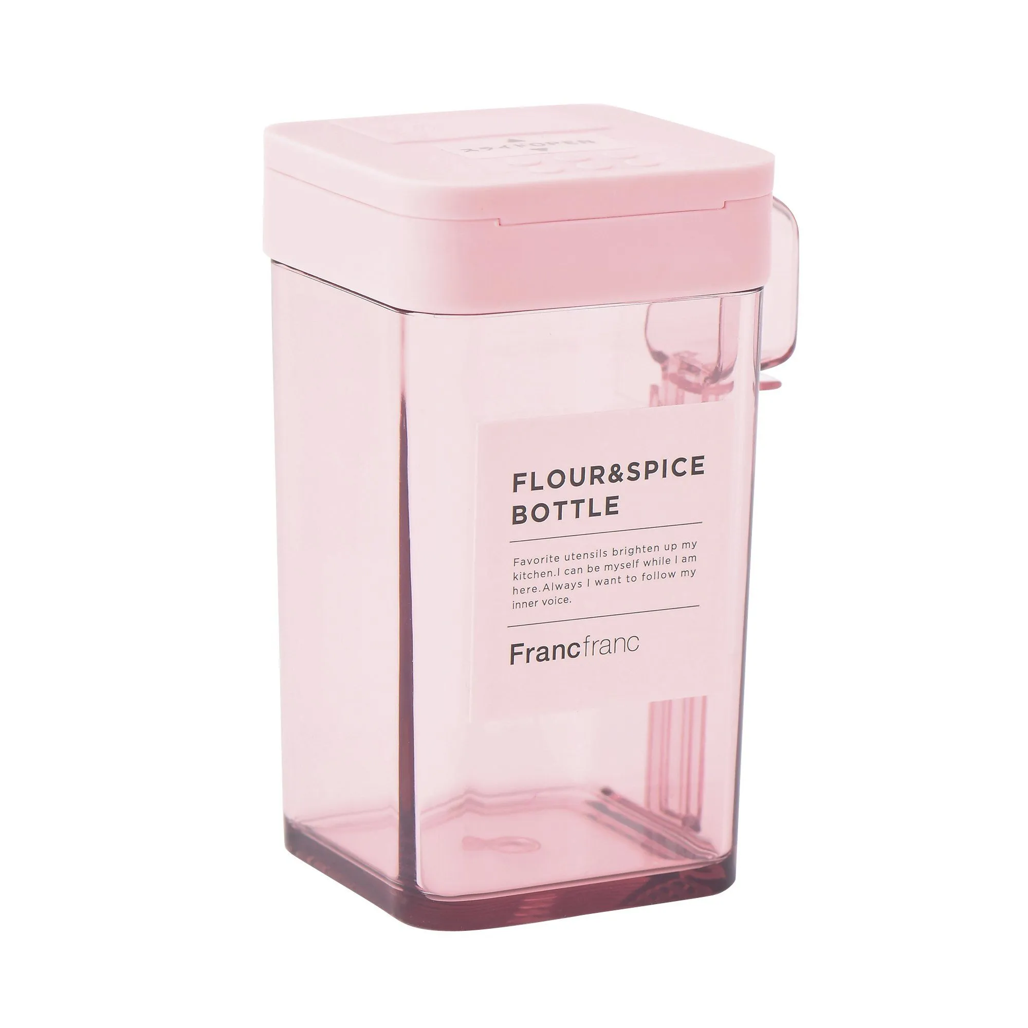 Flour & Spice Bottle Pink 200Ml