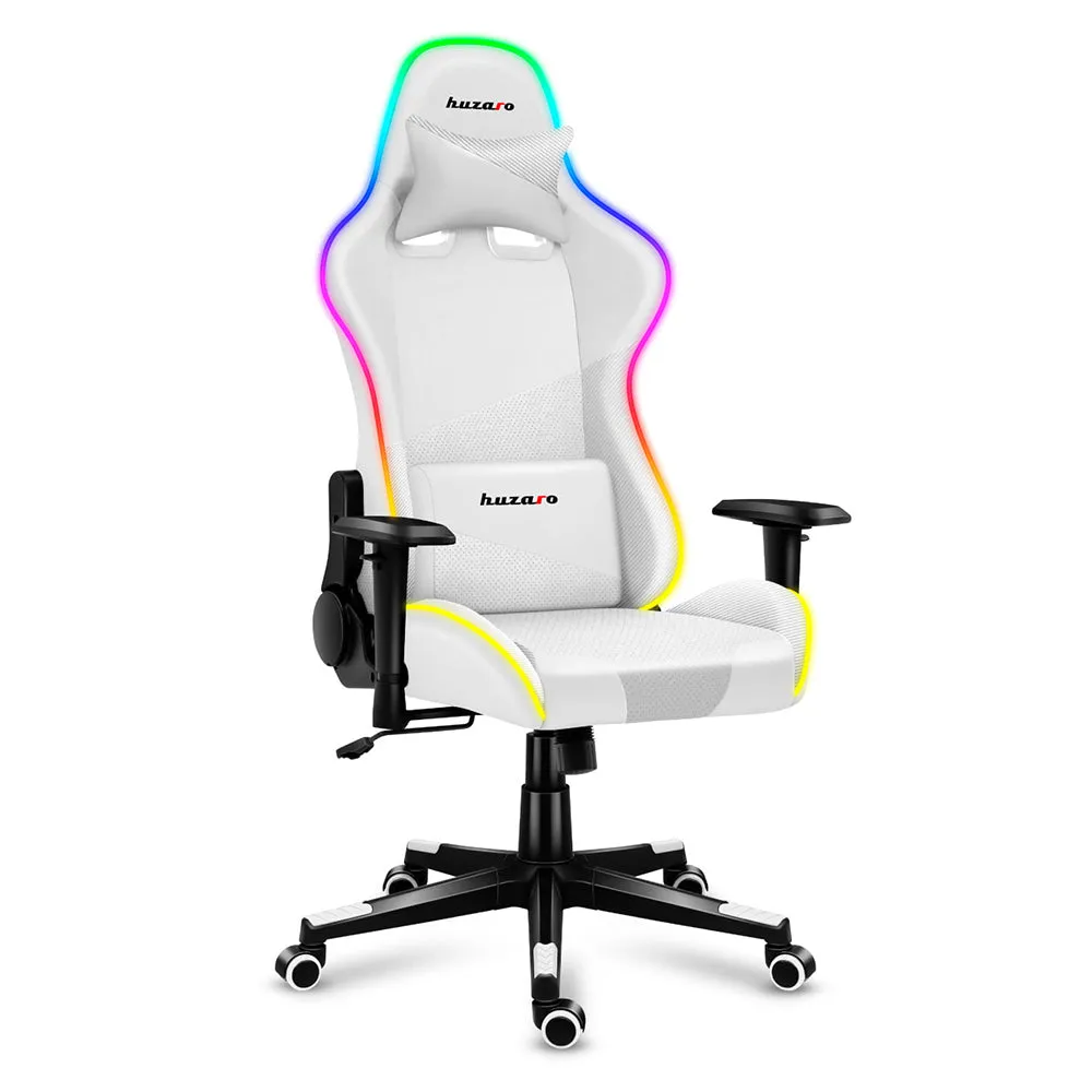 Huzaro Force 6.2 RGB White Gaming Chair