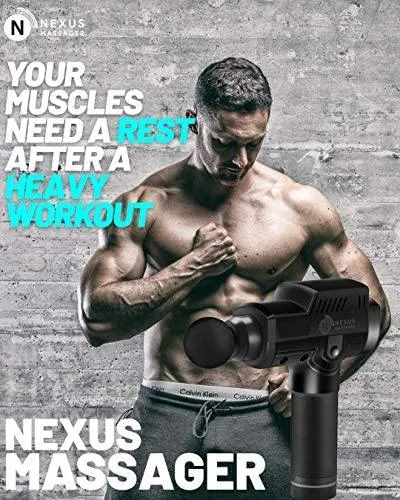 Massage Gun Deep Tissue Percussion.