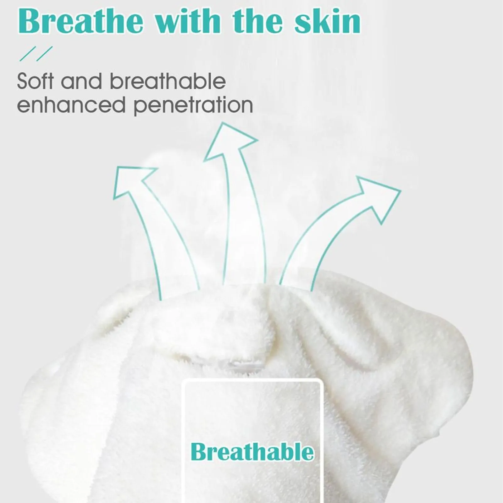 (Pack of 2) Reusable Face Towel Masks Cold Hot Anti-Aging Facial Steamer