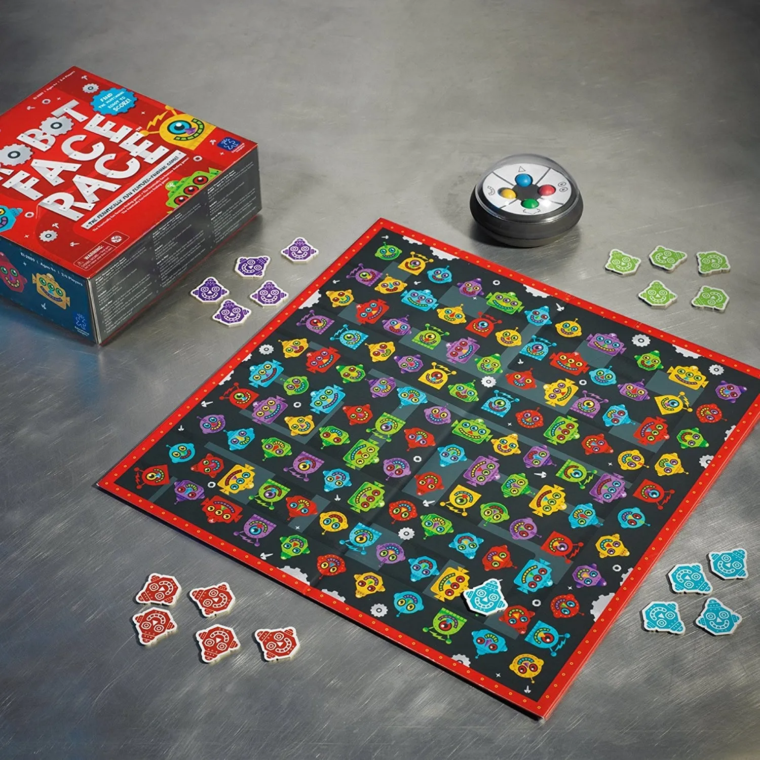 Robot Face Race™ Colour Recognition & Attribute Game