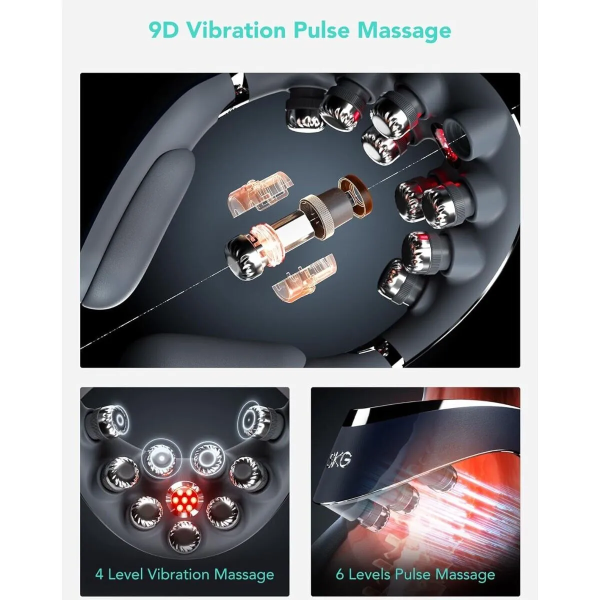 SKG G7 PRO-FOLD Foldable Neck Massager