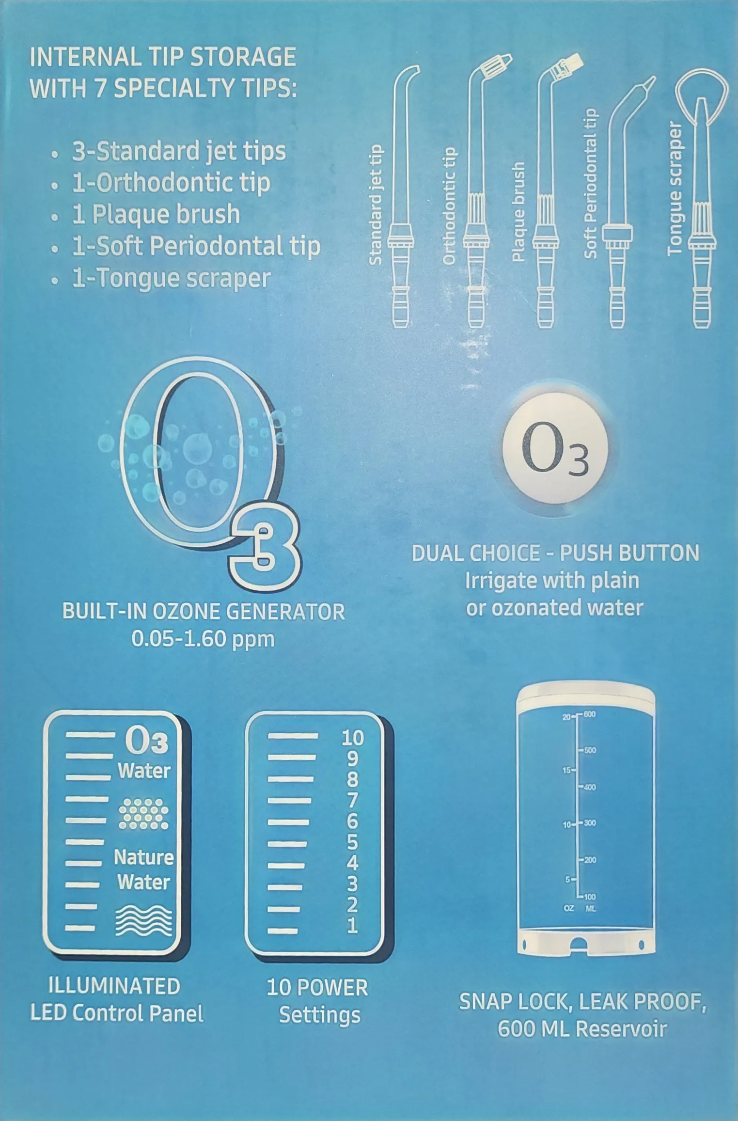 Viajet Ozone Oral Irrigator